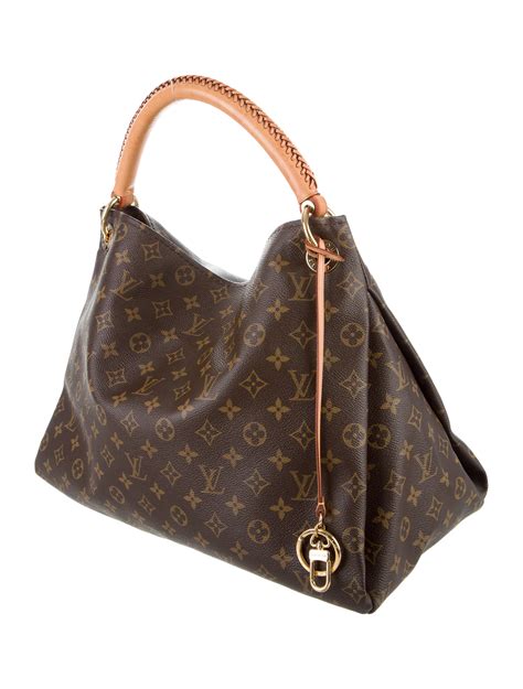 monogram lv shoulder bag|louis vuitton artsy monogram bag.